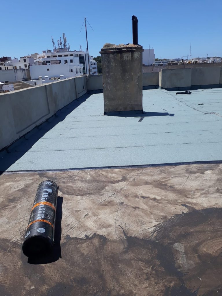 Travaux d'étanchéité